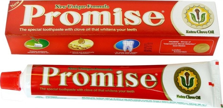 Zubní pasta Promise s hřebíčkovým olejem 150g