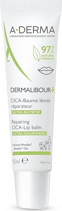 A-DERMA Dermalibour+ CICA Balzám na rty 15ml