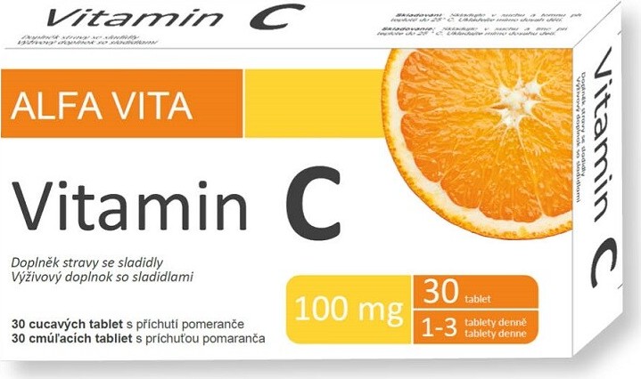 ALFA VITA Vitamin C 100mg tbl.30