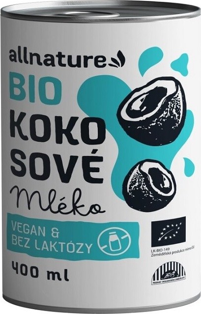 Allnature Kokosové mléko BIO 400ml