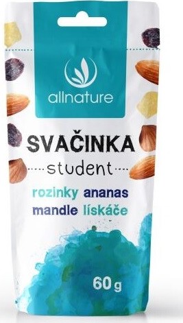 Allnature Směs svačinka Student 60g