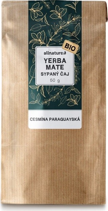 Allnature Yerba Mate čaj sypaný BIO 50g