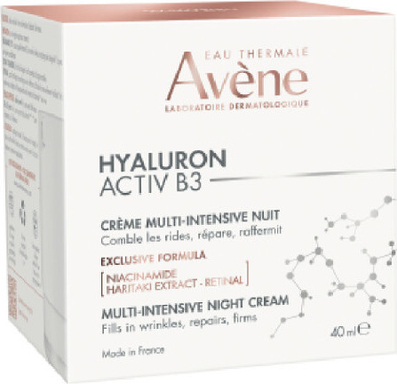 AVENE Hyaluron Activ B3 Noční krém 40ml