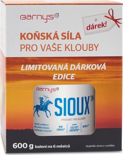 Barnys SIOUX 600g + dárek