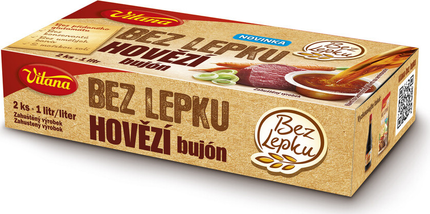 Bez lepku Hovězí bujón 56g