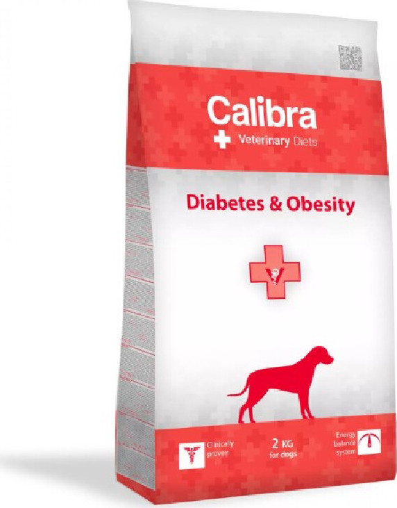 Calibra Veterinary Diets Dog Diabetes & Obesity 2kg