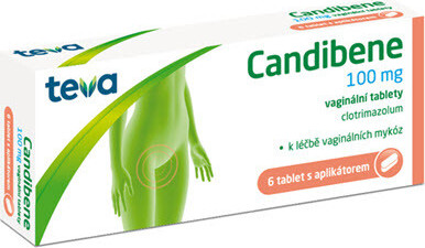 CANDIBENE 100MG VAG TBL NOB 6