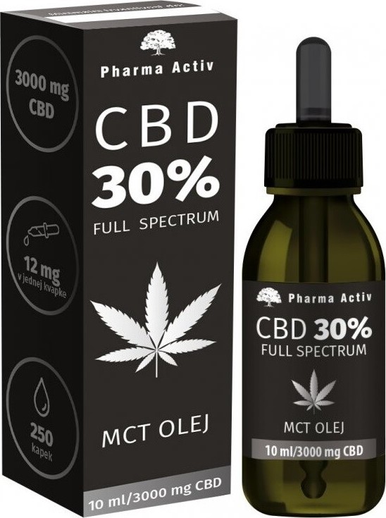 CBD 30% Full Spectrum MCT olej 3000mg 10ml