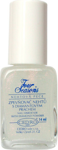 Cedro Four Seasons Zpevňovač nehtů s diamantovým prachem 14 ml