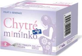 Chytré miminko metylfolát 2 s DHA 30 tablet + 30 kapslí