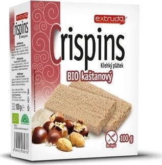 Crispins BIO kaštanový křehký plátek 100g