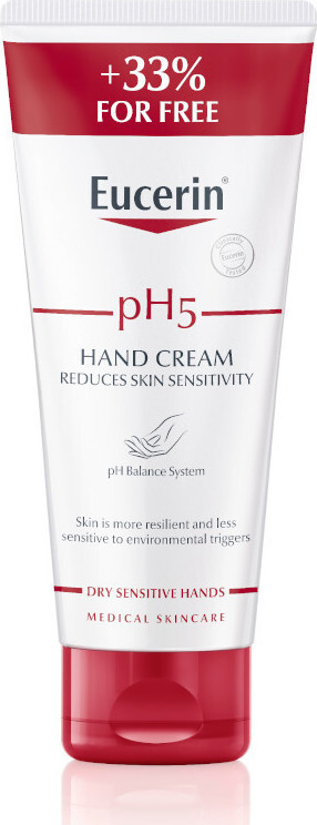 EUCERIN pH5 Regenerační krém na ruce +33% 100ml