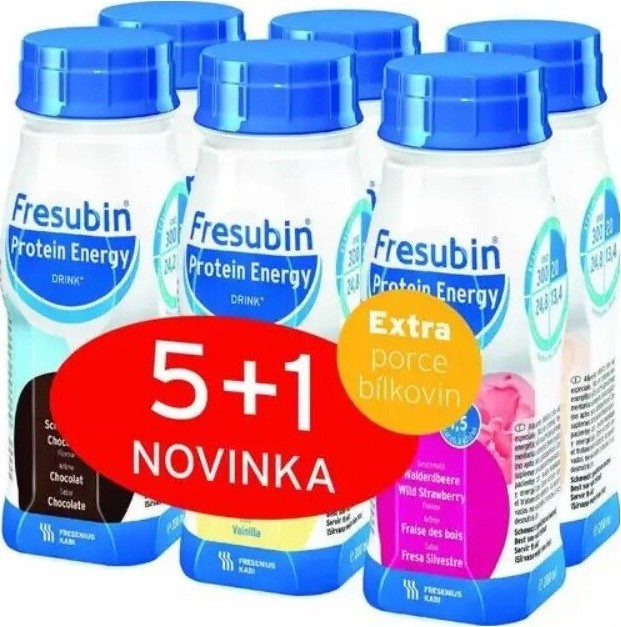 FRESUBIN ENERGY DRINK PŘÍCHUŤ NEUTRÁLNÍ POR POR SOL 6X200ML