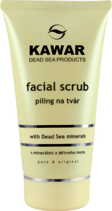 KAWAR Peeling tvář s písk.a min.z Mrt.moře 150ml
