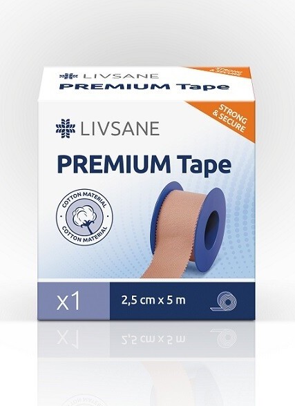 LIVSANE Tejpovací páska Premium 2.5cmx5m