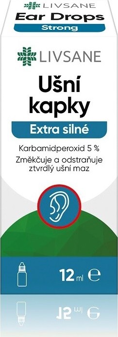 LIVSANE Ušní kapky Extra silné 12ml