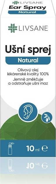 LIVSANE Ušní sprej Natural 10ml