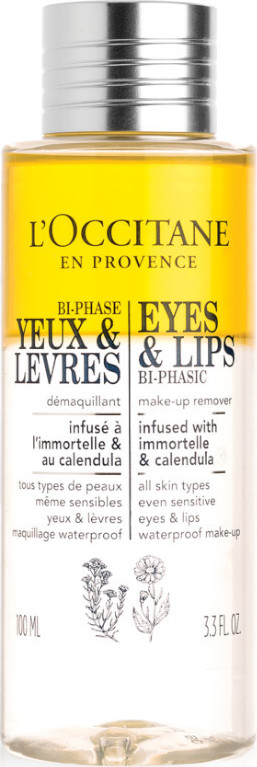 LOccitane Eye & Lips Bi-Phase Make-Up Remover 100 ml