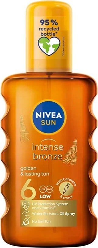 Nivea Carotine olej na opalování SPF6 200 ml