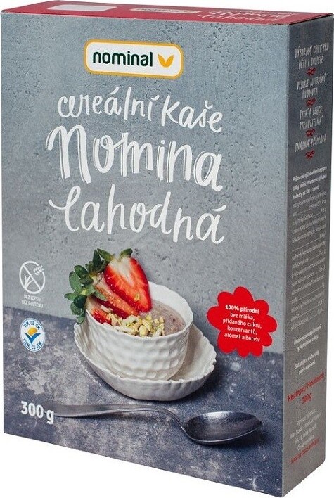 Nomina lahodná cereální kaše bez lepku 300g