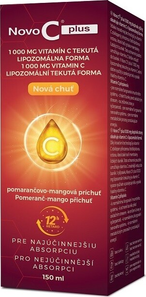 Novo C plus 1000mg vitamin C liquid 150ml