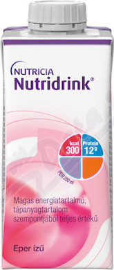 NUTRIDRINK S PŘÍCHUTÍ JAHODOVOU 24x200 ml