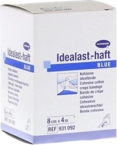 Obin.elast.Idealast-haft color modrá 8cmx4m/1ks