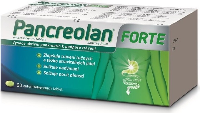 PANCREOLAN FORTE 6000U TBL ENT 60