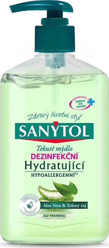 Sanytol dezinfekční mýdlo hydratující 250ml