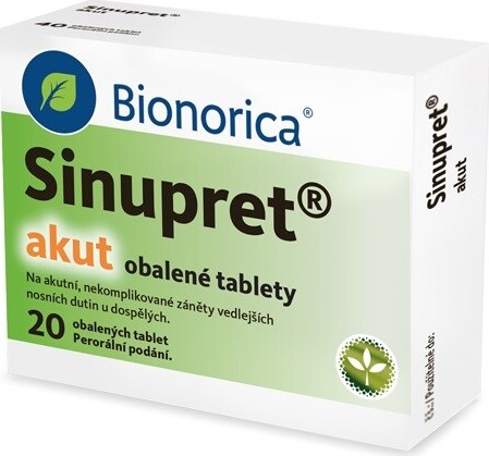 SINUPRET AKUT TBL OBD 20