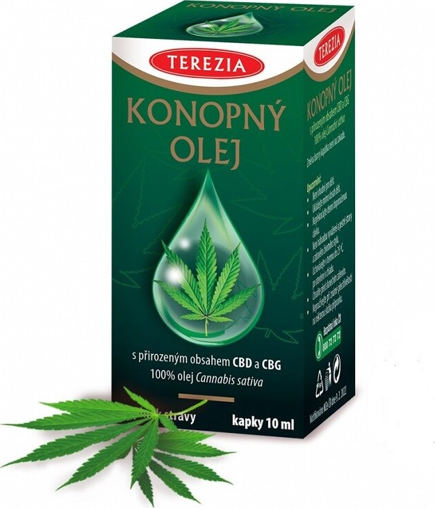 TEREZIA Konopný olej 10 ml