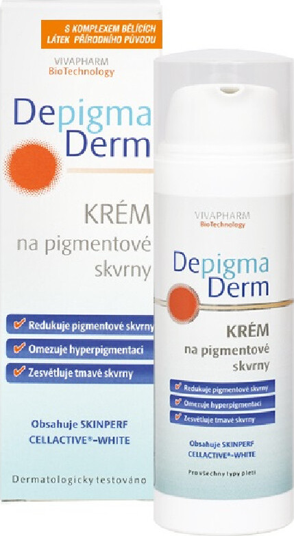 VIVAPHARM Depigma Derm krém pigmentové skvrny 50ml