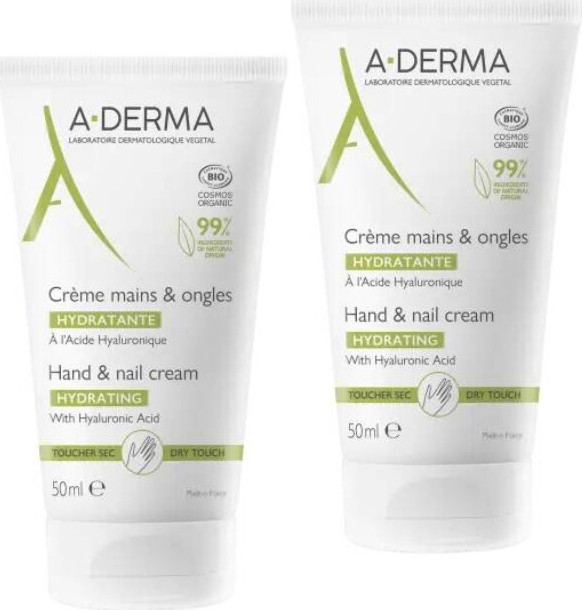 A-DERMA Krém na ruce a nehty 50ml DUO