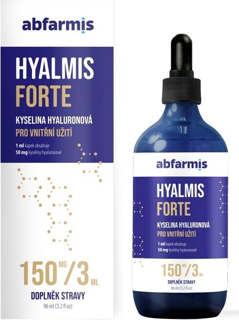 Abfarmis Hyalmis forte kyselina hyaluronová 96ml