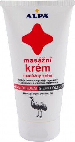 Alpa masážní krém s Emu olejem 150ml