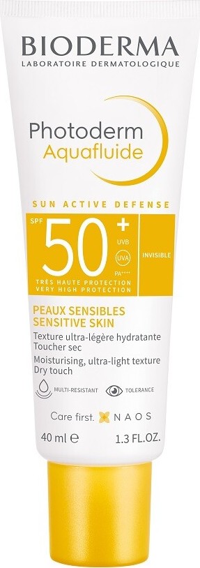 BIODERMA Photoderm Aquafluid netónovaný SPF50+40ml