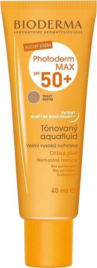 BIODERMA Photoderm MAX Aquafluid SPF50+ tmavý 40ml