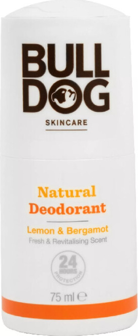 BULLDOG Natural Deodorant Lemon & Bergamot 75ml