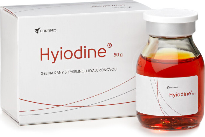 Contipro Hyiodine gel na hojení ran 50 g