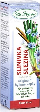 Dr.Popov Kapky bylinné Slinivka-Slezina 50ml