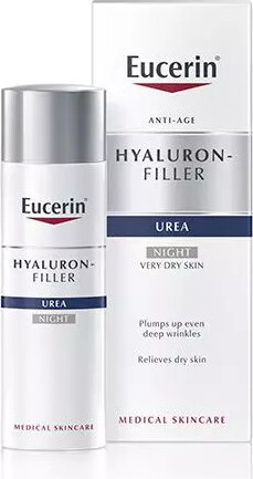 Eucerin Hyal-Urea noční krém proti vráskám 50 ml