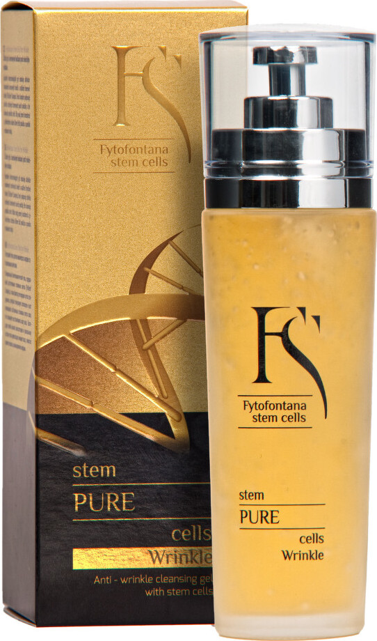 Fytofontana StemCells Pure Wrinkle čistící gel s kmenovými buňkami proti mimickým vráskám 125 ml