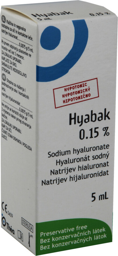 Hyabak 0.15% gtt.oph.5ml