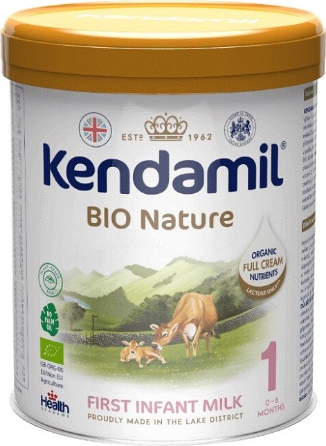 Kendamil 1 BIO Nature Počáteční mléko DHA+ 800 g