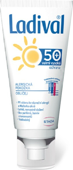 LADIVAL ALERG obličej OF50+ gel 50ml