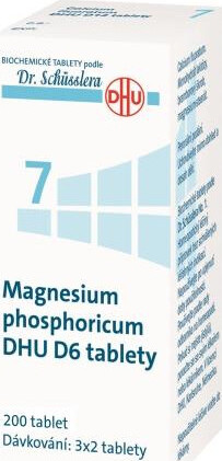 MAGNESIUM PHOSPHORICUM DHU D6(D12) TBL NOB 200