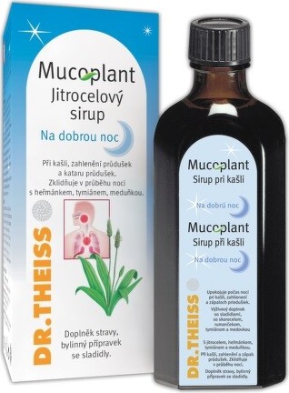 Mucoplant Jitrocelový roztok Na dobrou noc 250ml