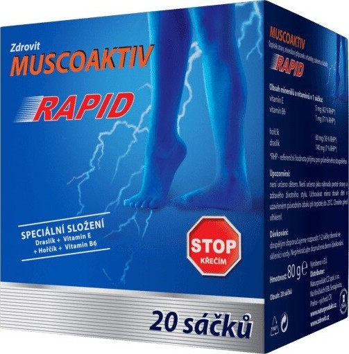 Muscoaktiv Rapid 20 sáčků