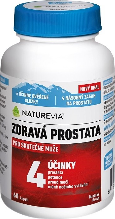 NatureVia Zdravá prostata cps.60