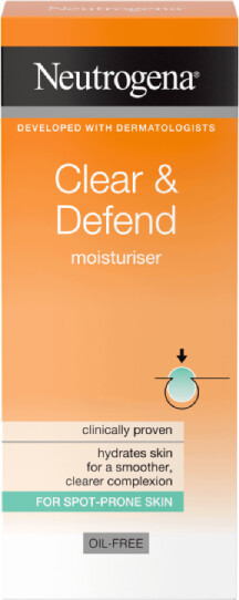 Neutrogena Clear&Defend hydratační krém 50ml